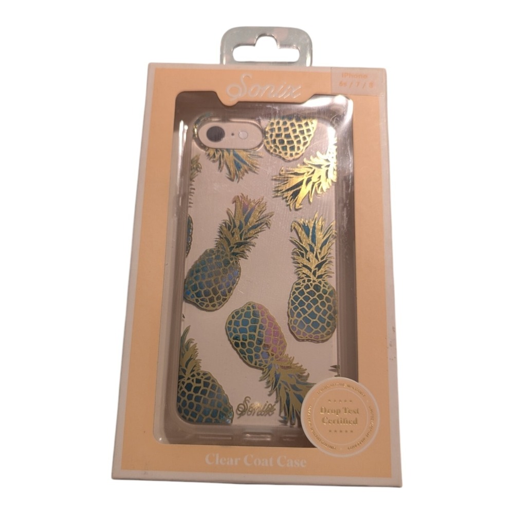 F5. Sonix Clear Coat Case For Apple iPhone 6s / 8 / 7 - Liana Pineapples